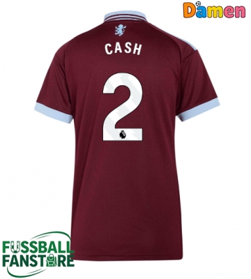 Aston Villa Matty Cash #2 Replik Heimtrikot Damen 2026-27 Kurzarm